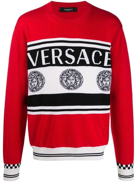 versace sweatshirt men|Versace jumper men's.